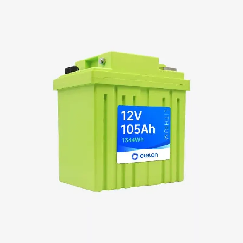 12V 105Ah ماڈیولر LiFePO4 بیٹری