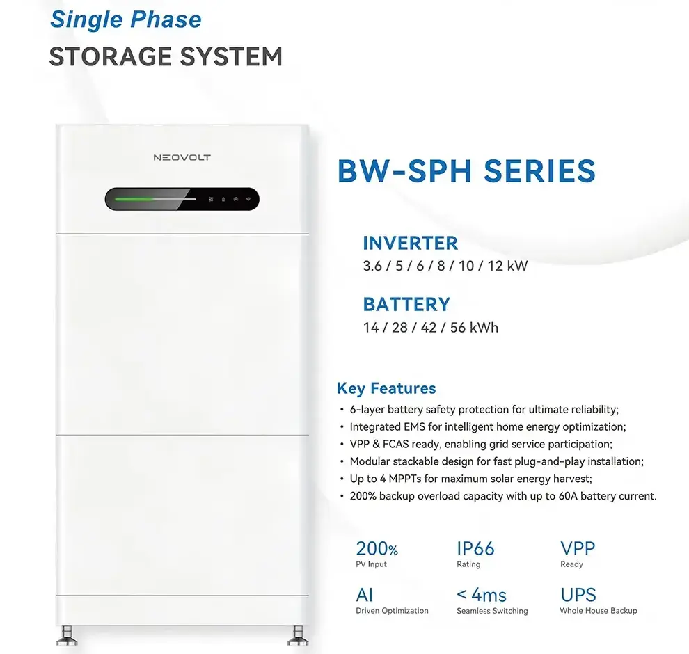 12kw Single Phase Hybrid Inverter